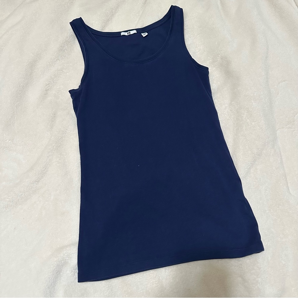 UNIQLO Navy Tank Top